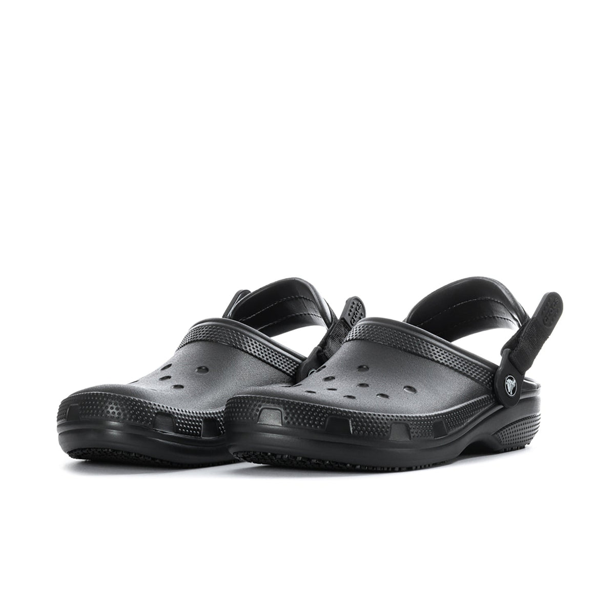 Crocs Men's Classic Work Slip-Resistant Clog - Black