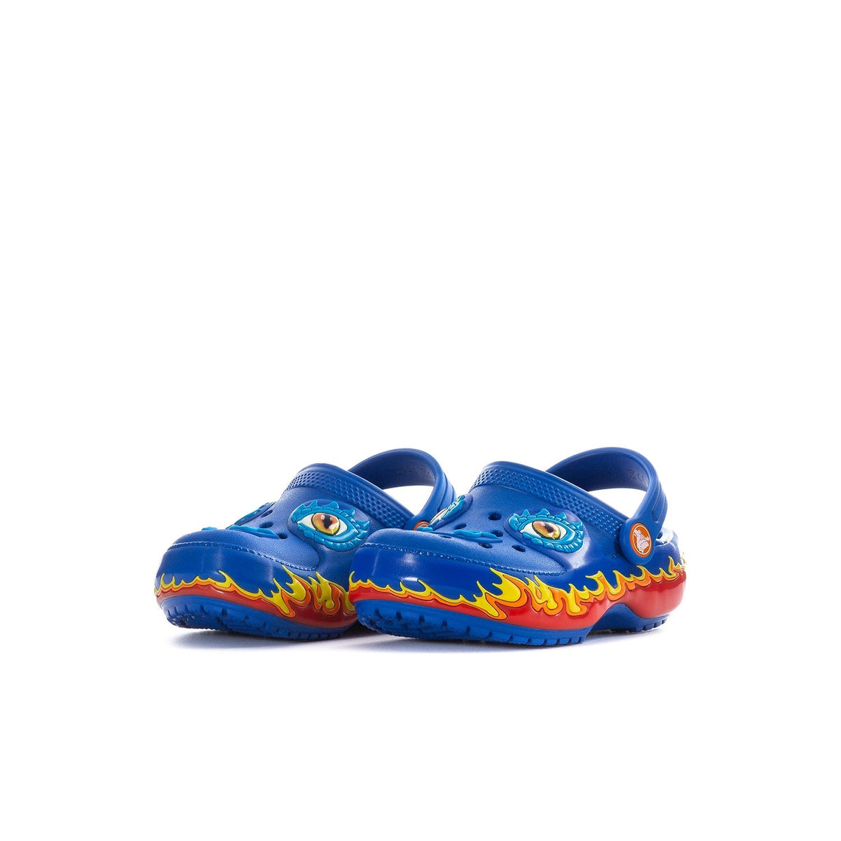 Crocs Toddler Blue Bolt Classic Fun Lab Clog - Blue / Red